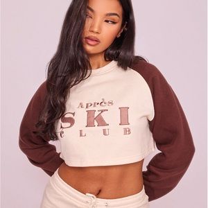 ❄️Après Ski Club Cropped Sweatshirt❄️